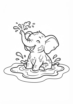 Découvrez tous les coloriages gratuits du thème Éléphant