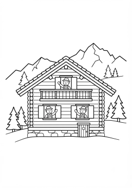 Découvrez tous les coloriages gratuits du thème Montagne