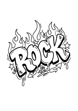 Coloriage Lettrage 