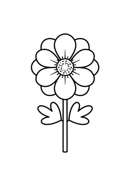 Coloriage Anémone délicate