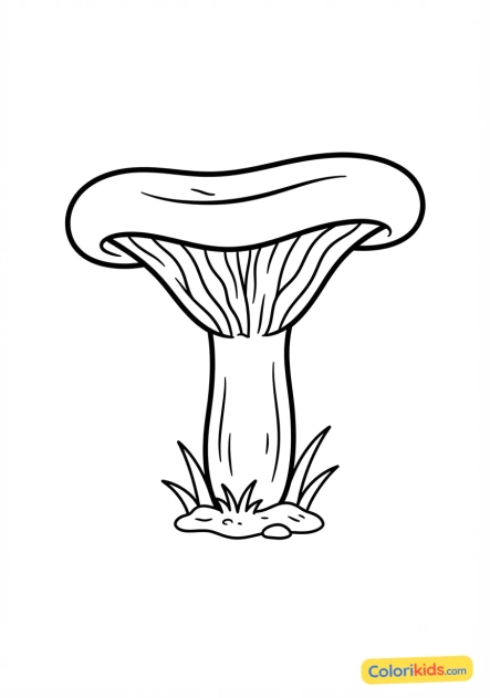 Coloriage à imprimer : paxille enroulé