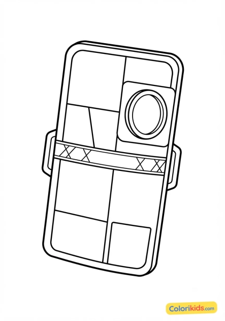 Coloriage à imprimer : bouclier thermique de protection