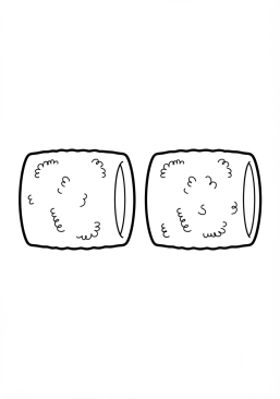 Voir le coloriage Paire de poignets éponge de tennis